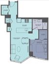 Floor Plan at Moment, Chicago, IL 60611